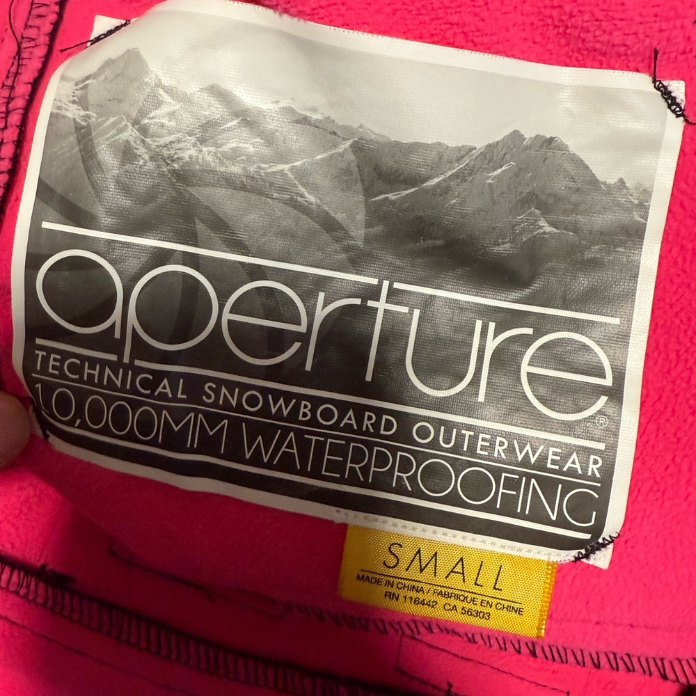 APERTURE SNOW PANTS